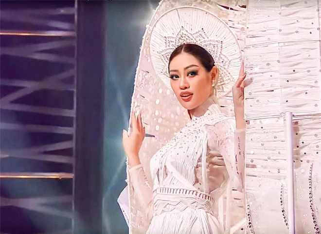 Khánh Vân khoe mặt mộc cực phẩm tại khu cách ly tập trung, quả xứng danh top 21 Miss Universe - Ảnh 6.