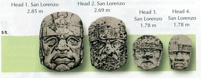 Kỳ bí những chiếc đầu đá Olmec ảnh 3