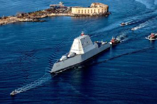 Mỹ rút tiền từ Zumwalt đóng tàu chặn đòn siêu thanh