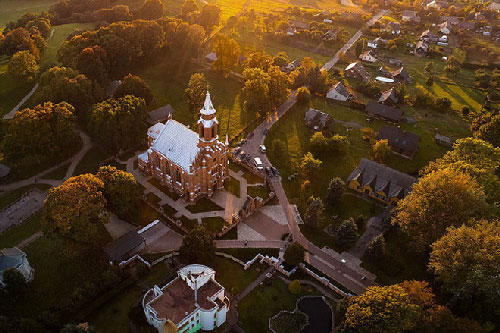 Vẻ đẹp tuyệt mỹ của Lithuania dưới ống kính máy bay không người lái