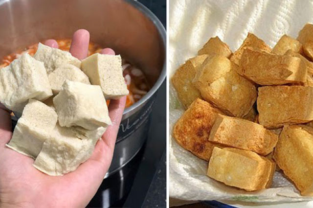 Mua đậu phụ về đừng ăn luôn, cho vào tủ lạnh đông đá có tác dụng thần kỳ: Quá tiếc vì giờ mới biết