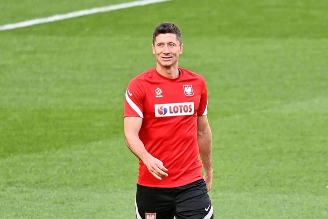 Tiền đạo: Robert Lewandowski (Ba Lan).