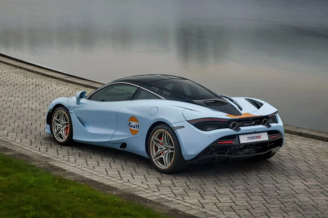 10. McLaren 720S Gulf Livery.