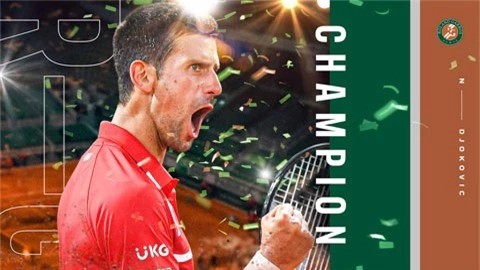 Djokovic vô địch Roland Garros 2021