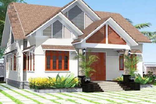 5 mẫu nhà cấp 4 mái thái giá 300 triệu, thiết kế khoa học, đầy đủ công năng sử dụng