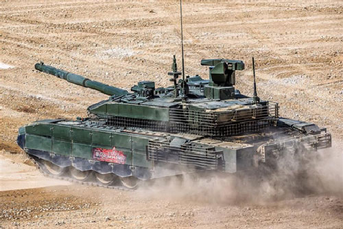 Nga điều gấp hàng trăm T-90M tới biên giới phía Nam