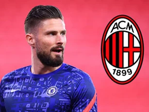 Chuyển nhượng: Milan đạt thỏa thuận với Giroud