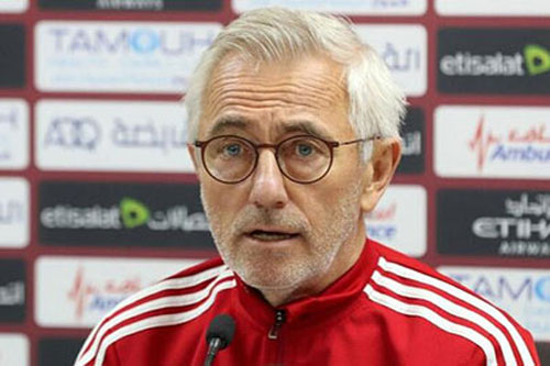 HLV Bert van Marwijk: 'UAE đã mạnh hơn so với khi thua Việt Nam'