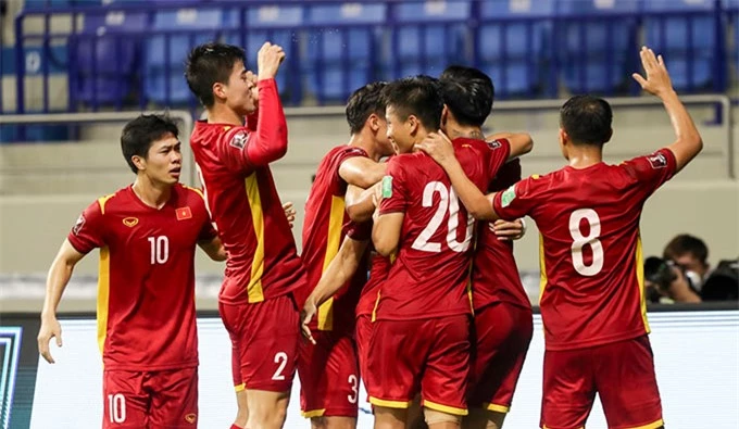 ĐT Việt Nam đang là đội tuyển Đông Nam Á có điểm số tốt nhất trong lịch sử VL World Cup - Ảnh: AFC