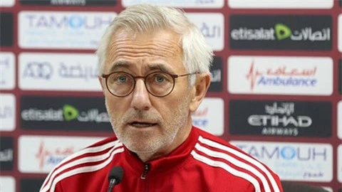 HLV Bert van Marwijk: ‘UAE đã mạnh hơn so với khi thua Việt Nam;