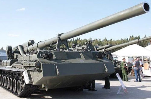 Nga khôi phục hệ thống pháo siêu vượt âm hạt nhân 2S7M Malka