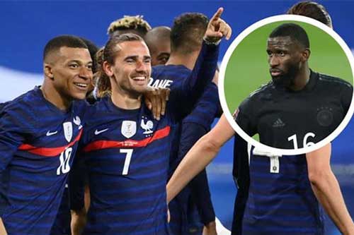 Rudiger: 'Chúng tôi phải chơi bẩn trước Pháp'