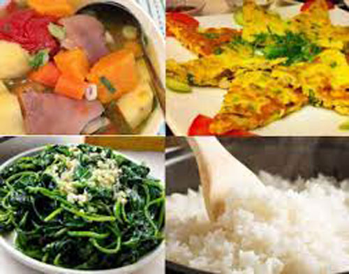 Thực đơn cơm chiều: 3 món tiết kiệm thời gian