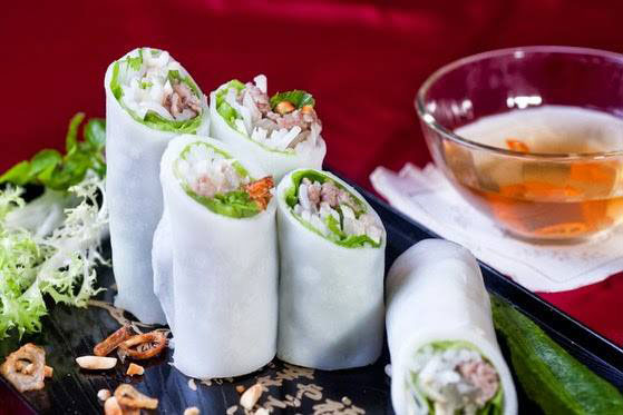 Cách làm phở cuốn ngon khó cưỡng