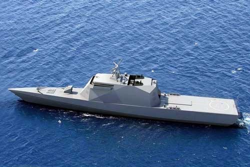 Công nghệ tàng hình giúp tàu hộ tống hàng trăm mét chỉ lộ diện như 1 chiếc thuyền nhỏ