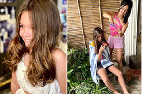 Con gái Hồng Nhung xinh nhưng ai cũng xuýt xoa mẹ U51 bên cạnh đẹp như búp bê Barbie