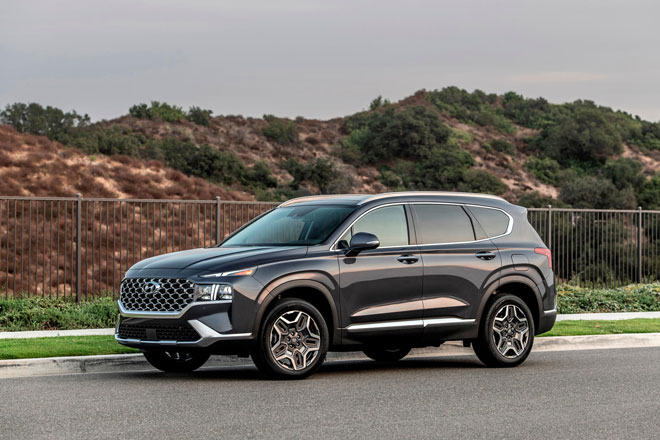Top 10 xe SUV cỡ trung tốt nhất năm 2021: Vinh danh Hyundai Santa Fe