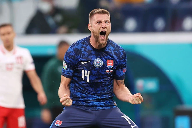 Trung vệ: Milan Skriniar (Slovakia).