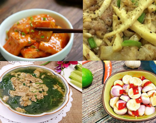 Thực đơn cơm chiều: 3 món giản dị