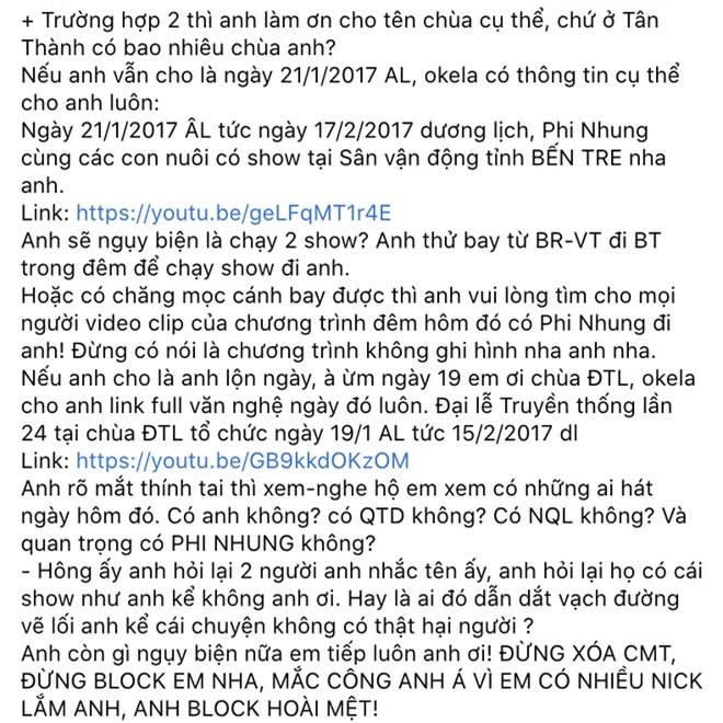 Lưu Chấn Long cuối cùng đã tung bằng chứng xác thực vụ Phi Nhung hét giá cát-xê cắt cổ, thách nữ ca sĩ khởi kiện - Ảnh 4.