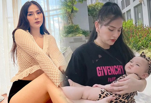 Thu Thuỷ có dáng "mướt mắt" nhưng ảnh chưa sửa "tố" ngay cằm ngấn nọng