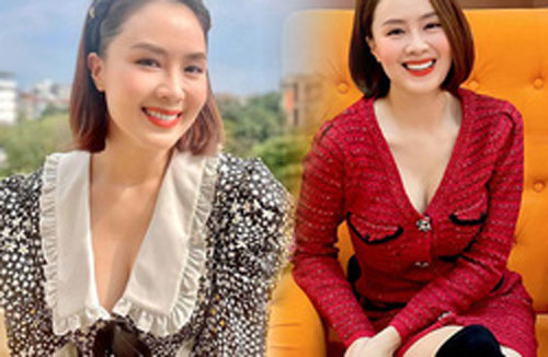 Ở nhà ăn diện 'sương sương', Hồng Diễm được khen quyến rũ đầy tinh tế