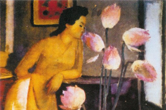 Ái Mỹ, Tô Tử, TNV là 3 bút danh của họa sĩ Tô Ngọc Vân (1908-1954). Theo sách Tô Ngọc Vân: Tấm gương phản chiếu xã hội Việt Nam 1906 - 1954 của tác giả Phan Cẩm Thượng, họa sĩ Tô Ngọc Vân là một trong nhóm tứ kiệt của nền hội họa Việt Nam gồm: Trí (Nguyễn Gia Trí), Vân (Tô Ngọc Vân), Lân (Nguyễn Tường Lân), Cẩn (Trần Văn Cẩn). Ảnh: Tạp chí Mỹ thuật. Ái Mỹ, Tô Tử, TNV là 3 bút danh của họa sĩ Tô Ngọc Vân (1908-1954). Theo sách Tô Ngọc Vân: Tấm gương phản chiếu xã hội Việt Nam 1906 - 1954 của tác giả Phan Cẩm Thượng, họa sĩ Tô Ngọc Vân là một trong nhóm tứ kiệt của nền hội họa Việt Nam gồm: Trí (Nguyễn Gia Trí), Vân (Tô Ngọc Vân), Lân (Nguyễn Tường Lân), Cẩn (Trần Văn Cẩn). Ảnh: Tạp chí Mỹ thuật.