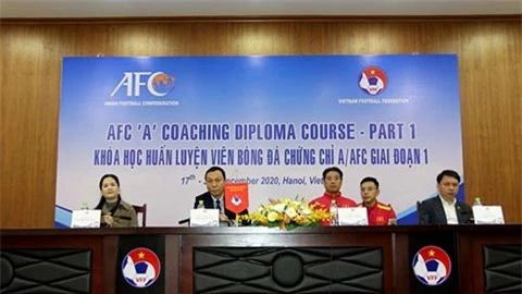 VFF được AFC công nhận là thành viên hạng A