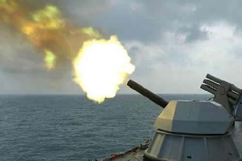 Tàu Nga diệt 8 đạn hành trình không cần phóng tên lửa