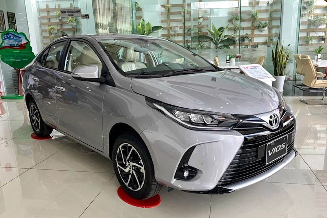 Toyota Vios 2021. Ảnh: Toyota An Sương.