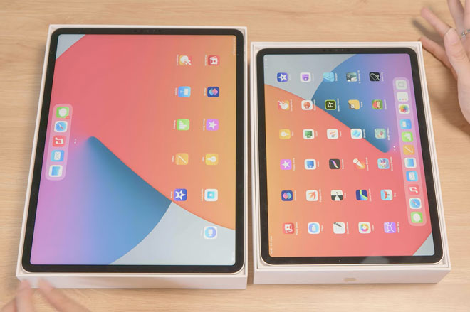 Trên tay iPad Pro 2021 vừa lên kê tại Việt Nam