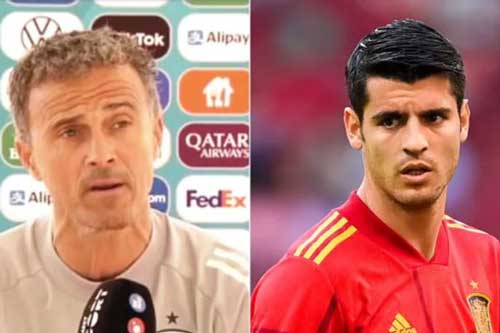 Enrique vẫn tin tưởng Morata làm nên chuyện ở trận gặp Ba Lan