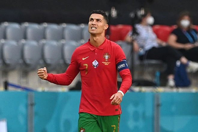 Tiền đạo: Cristiano Ronaldo (Bồ Đào Nha).