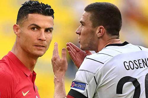 Gosens: 'Lần này, tôi không thèm đổi áo với Ronaldo'