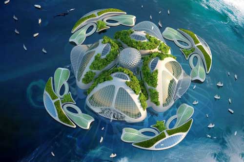 Choáng ngợp với những dự án kiến trúc không tưởng của tương lai