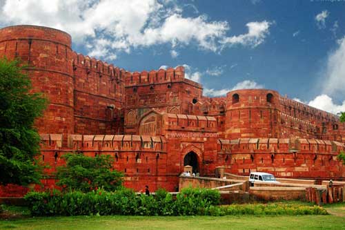 Pháo đài đỏ Agra sở hữu kiến trúc độc nhất vô nhị trên thế giới