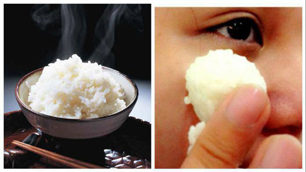 Trị mụn đầu đen bằng cơm nóng bạn đã biết?