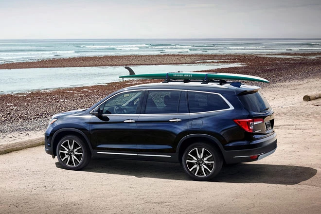 10. Honda Pilot 2021 (điểm an toàn: 9,4/10).