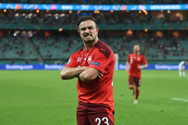 Shaqiri lập siêu phẩm giúp Thụy Sỹ 'nhấn chìm' Thổ Nhĩ Kỳ