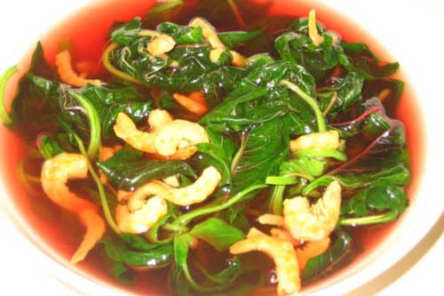 Trị mụn nhọt mùa hè bằng thức ăn thanh mát