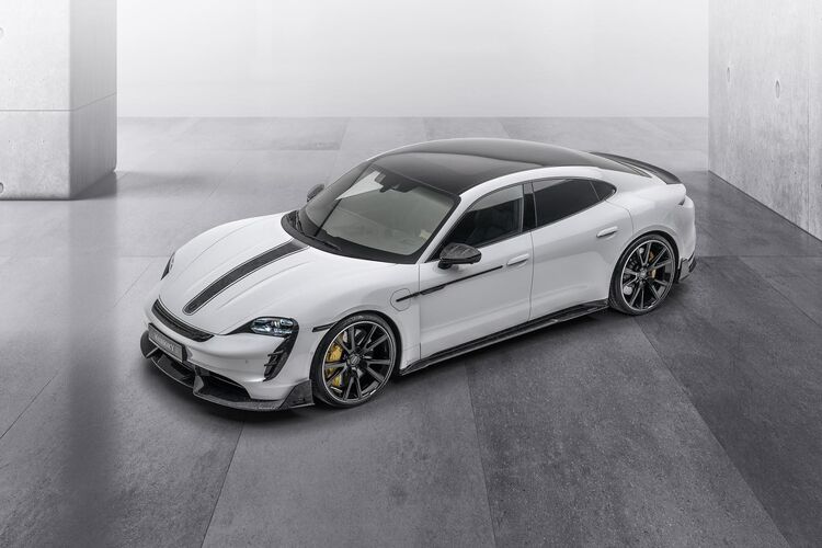 Porsche Taycan bản độ Mansory mạnh mẽ và cá tính hơn