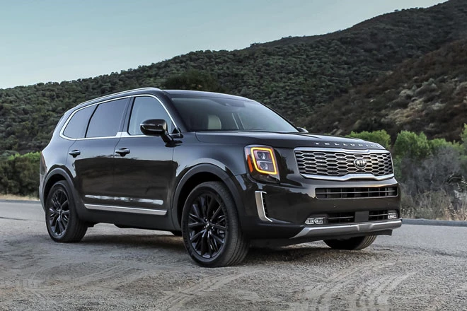 9. Kia Telluride 2021 (điểm an toàn: 9,5/10).