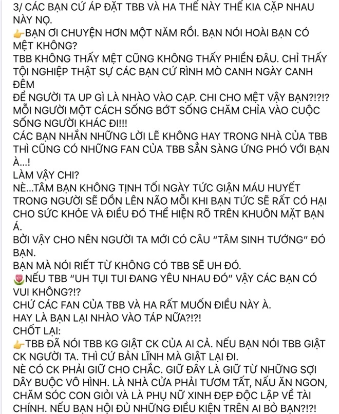 Vợ cũ và tình tin đồn của Hoàng Anh công khai khẩu chiến trên MXH về vấn đề giật chồng, nam diễn viên có động thái gây chú ý - Ảnh 3.