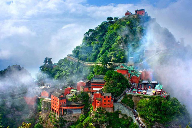 Núi Võ Đang trong võ hiệp Kim Dung có thật hay không?