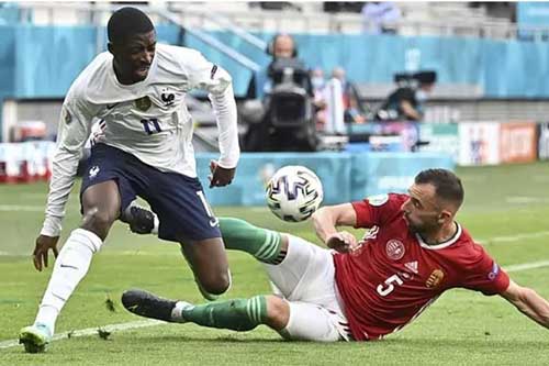 Dembele chia tay EURO trong cay đắng