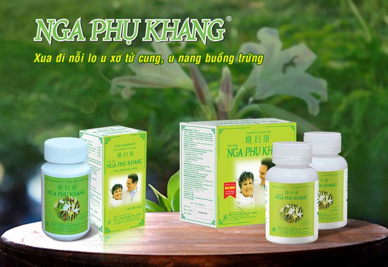 Nga Phụ Khang - Giải pháp thảo dược hàng đầu cho chị em bị u xơ tử cung