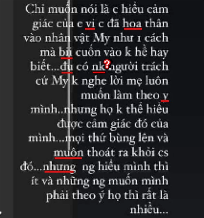 Quỳnh Kool được fan nhắn riêng vì diễn quá đỉnh ở phim mới, lúc trả lời lại xúc động đến mức... sai 8 lỗi chính tả? - Ảnh 4.