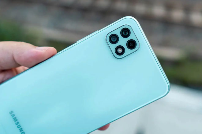 Cận cảnh smartphone 5G rẻ nhất của Samsung