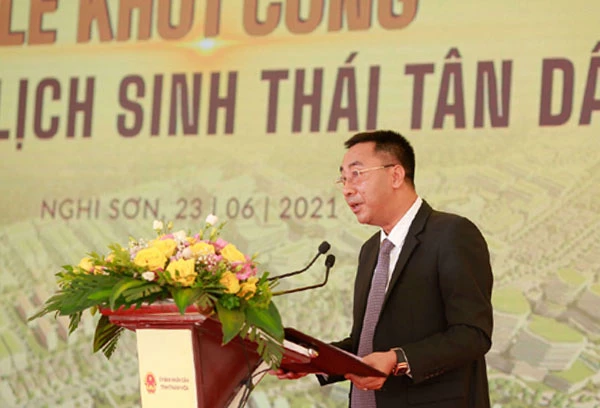 Ông Nguyễn Anh Tuấn - Phó Tổng Giám đốc Tập đoàn T&T Group phát biểu tại buổi lễ.