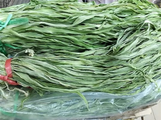 Bó rau khô như nắm rơm mà giá tận 500.000 đồng/kg, khách Thủ đô muốn ăn phải đặt trước nửa tháng - Ảnh 1.